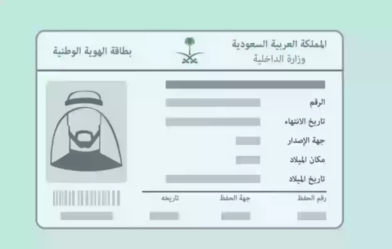 شروط تجديد الهوية الوطنية
