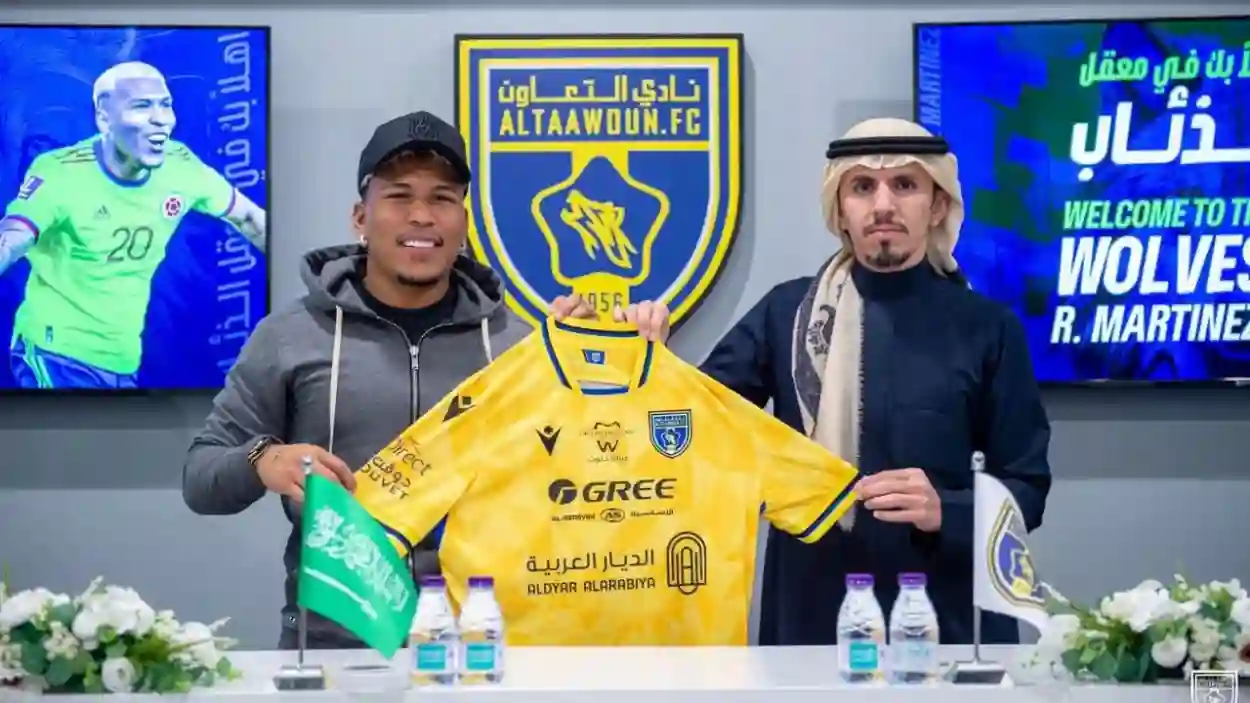 رسميا.. التعاون يشعل الميركاتو الشتوي بصفقة السفاح الكولومبي
