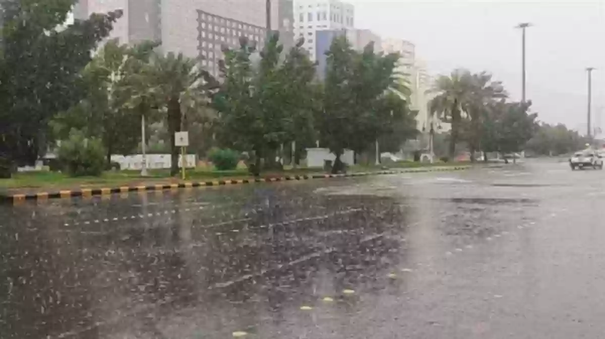 الأمطار الغزيرة