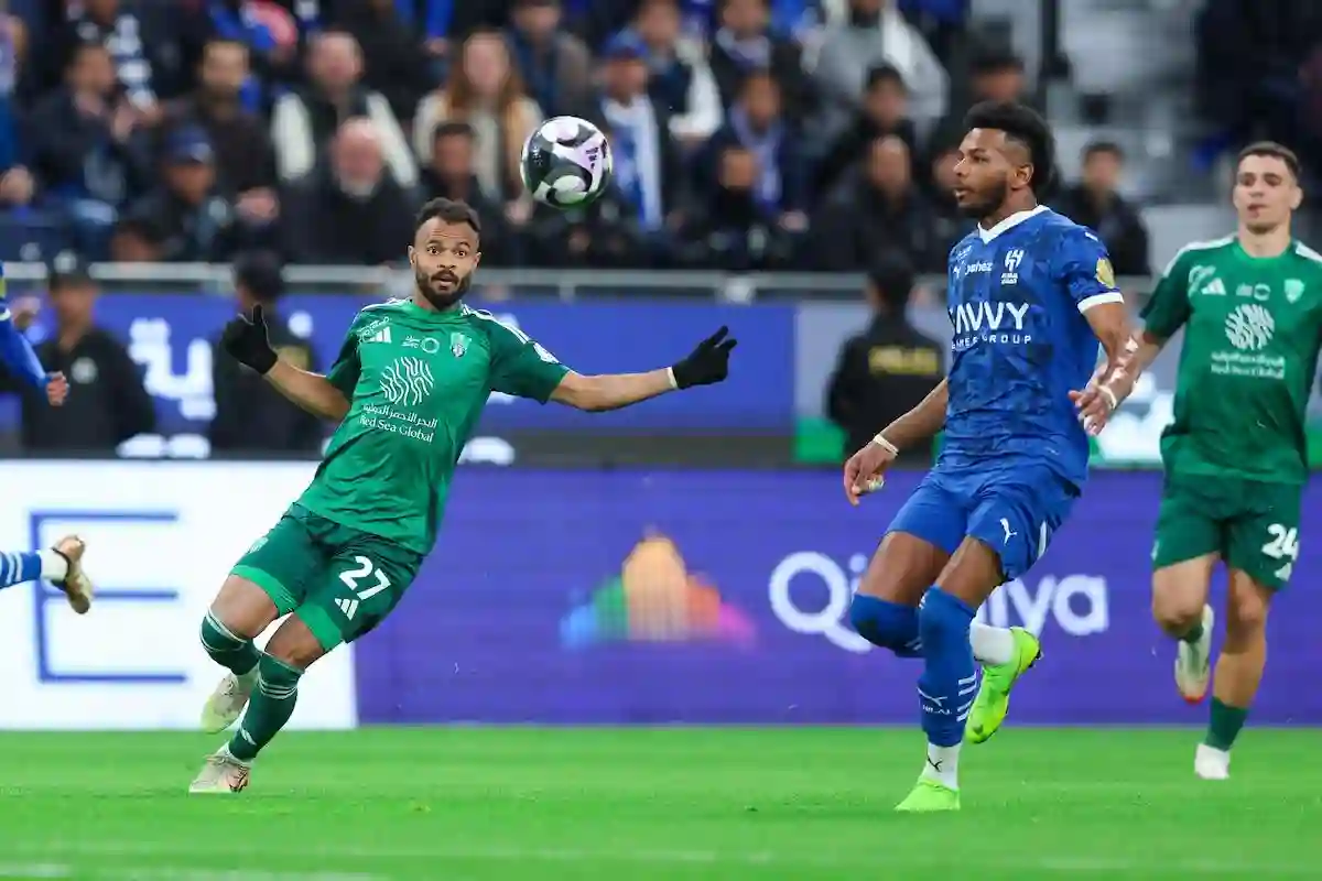 موقف جماهير الهلال أمام الأهلي في ملعب الإنماء بجدة بالبطولة الآسيوية